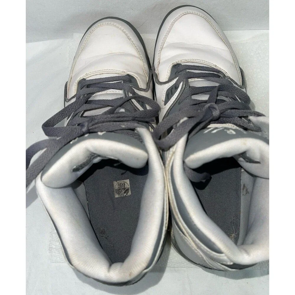 Nike Air Flight 89 Retro Cool Grey Mid Top Men's Basketball Sneakers Size‎ 11